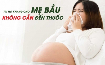 Trị Ho Khan Cho Mẹ Bầu Không Cần Đến Thuốc
